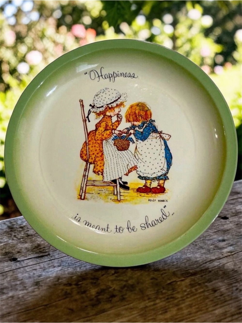 Holly Hobbie Collector’s Edition Genuine Porcelain Decorative Plate